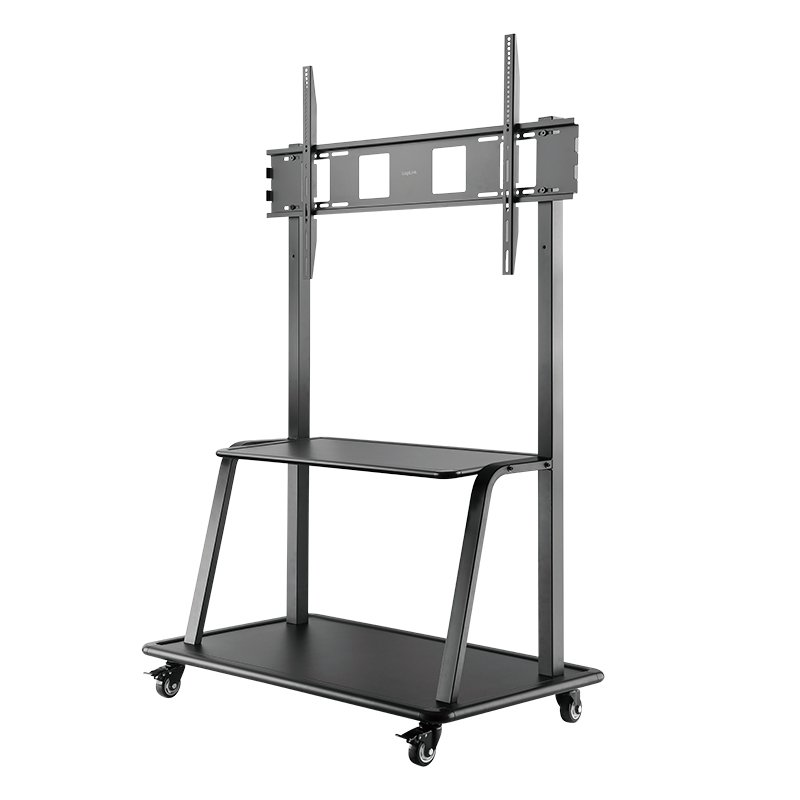 LOGILINK BP0085 TV monitor cart 60-105inch height adjustable 150kg max.