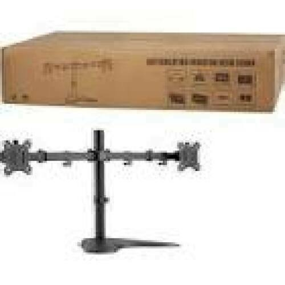 LOGILINK BP0099 Dual monitor stand 17-32inch steel arm length each 390mm