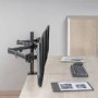 LOGILINK BP0173 Triple monitor mount 17-27inch arm length each 658 mm aluminum