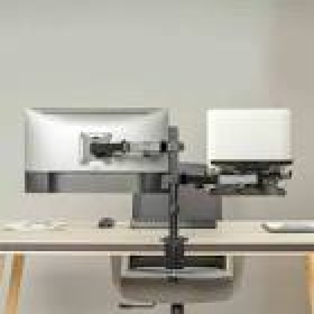 LOGILINK BP0175 Dual monitor mount 17-32inch monitors and 10-15.6inch notebooks/tablets
