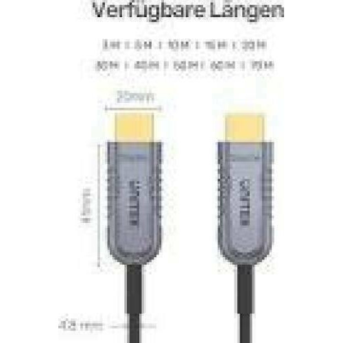 UNITEK C11055DGY Optic Cable HDMI 2.1 AOC 8K 120Hz 80m