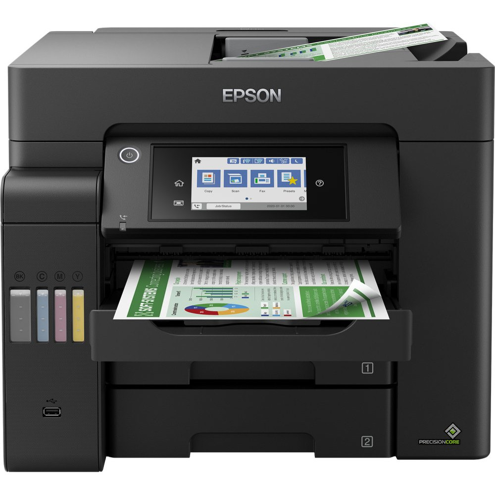 EPSON Ecotank L6550 Printer ink colour 25 ppm 802.11a/b/g/n/ac MFP