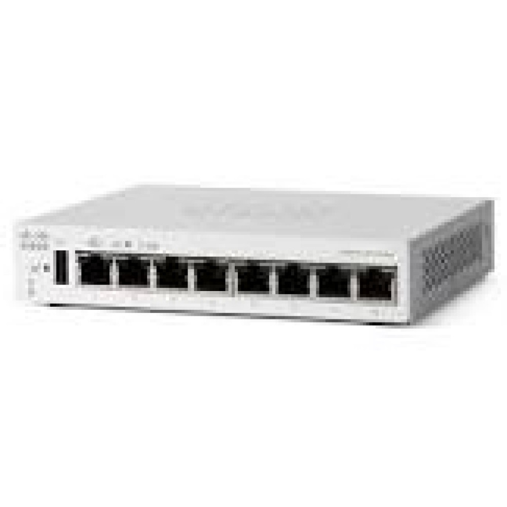 CISCO Catalyst 1200 8-port GE Desktop Ext PS PoE Input