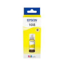 EPSON 1LB 108 EcoTank Yellow Ink Bottle EPSON 1LB 108 EcoTank Yellow Ink Bottle