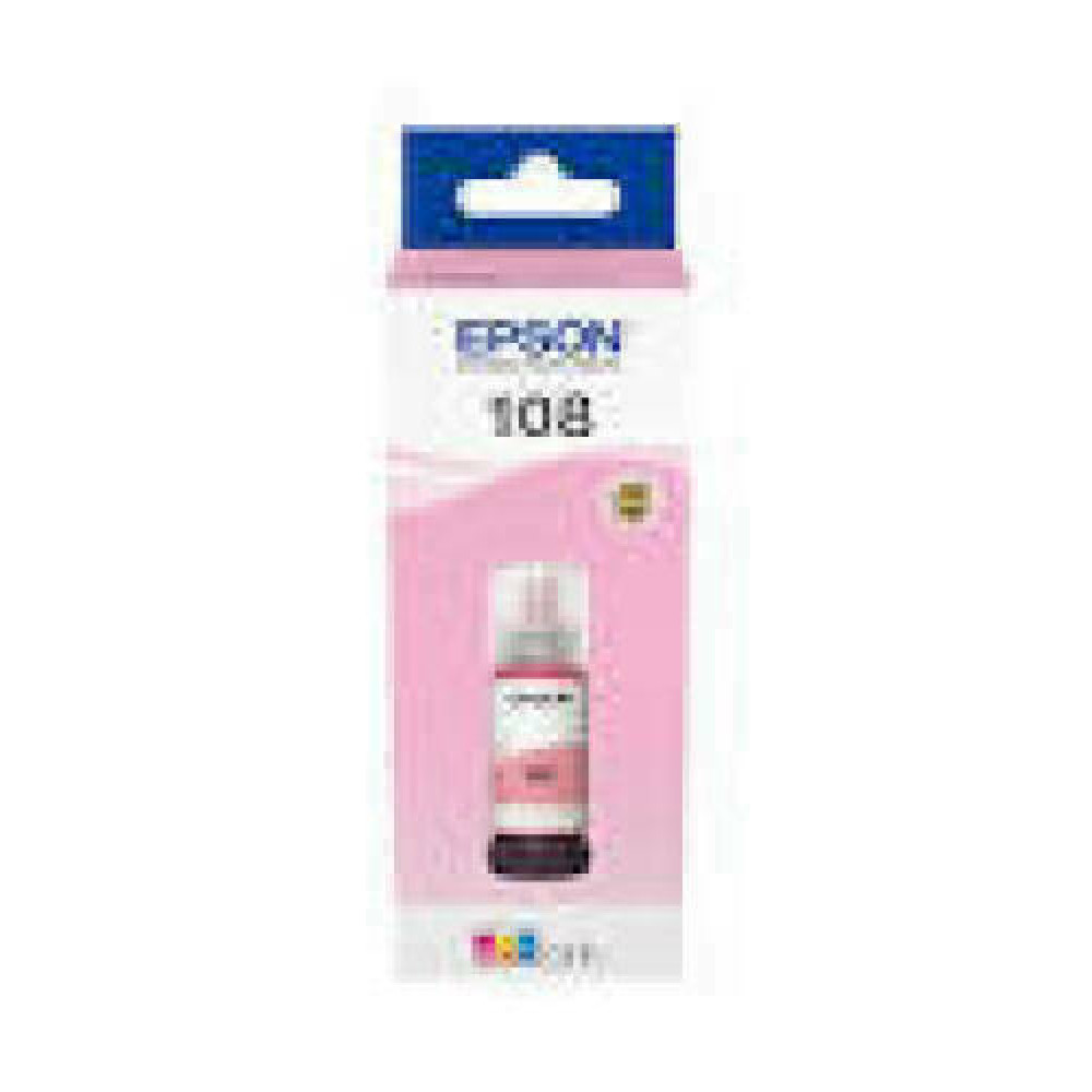 EPSON 1LB 108 EcoTank Light Magenta Ink Bottle