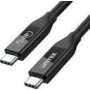 UNITEK C14100BK-0.8M Cable USB-C 4.0 PD 100W 40Gbps 8K 0.8m