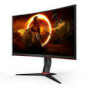 AOC C27G2ZU/BK 27inch 1920x1080 VA Curved 1240Hz MPRT FreeSync Premium USB HUB SPEAKERS 1xDP 2xHDMI VESA 100x100