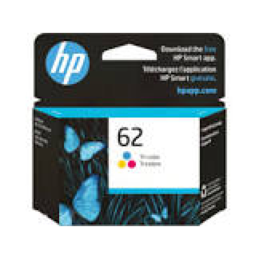 HP 62 original Ink cartridge C2P04AE UUS black standard capacity 1-pack