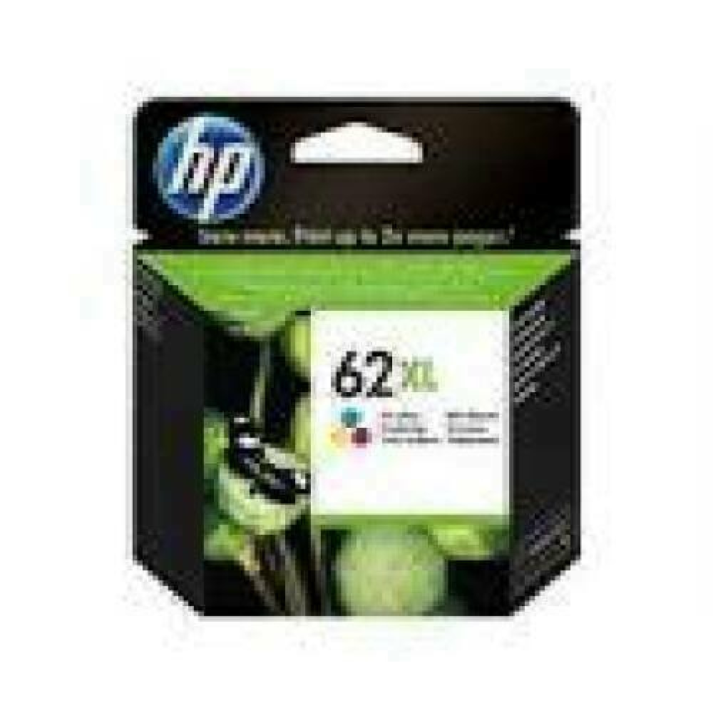HP 62XL original Ink cartridge C2P07AE UUS tri-colour high capacity 1-pack