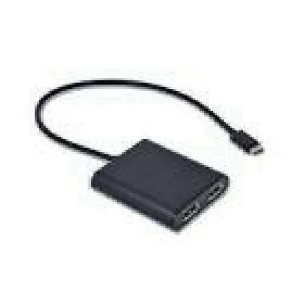 I-TEC USB C to Dual DisplayPort VideoAdapter 2x DisplayPort 4K Ultra HD compatible with Thunderbolt 3