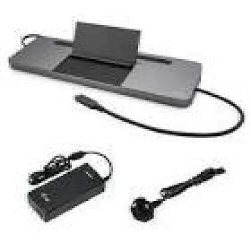 I-TEC USB-C Metal Ergonomic 4K 3x Display Docking Station with PD 100 W + i-tec Universal Charger 100W bundle