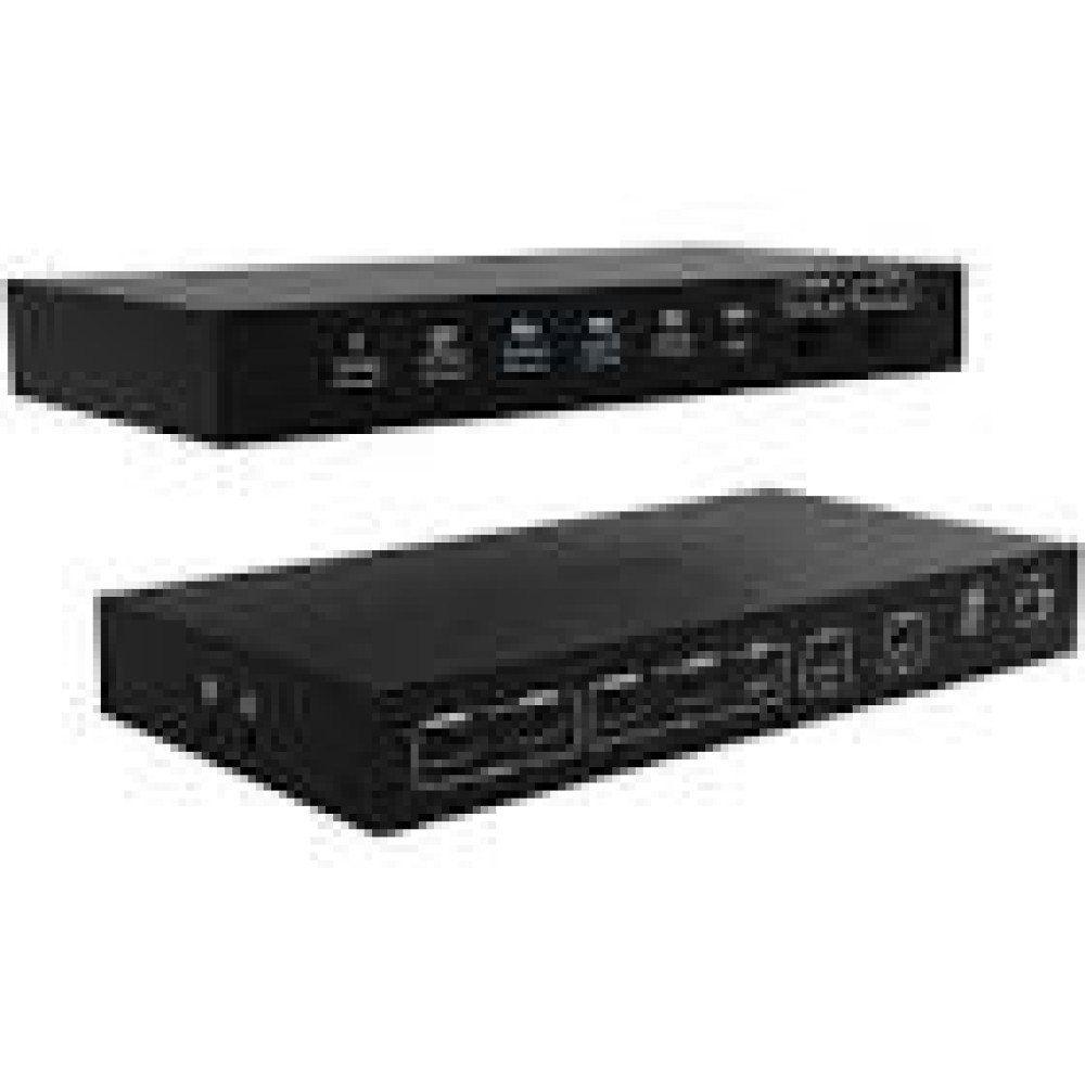 I-TEC USB-C KVM Docking station for 3 Hosts 2xHDMI 1xGLAN 1xUSB-C Gen2 3x USB-A Gen2 2x USB-A 1.1 1xAudio 1xMic PD 1x 92W/2x 65W