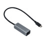 I-TEC USB-C Metal 2.5Gbps Ethernet Adapter 1x USB-C to RJ-45 LED compatible with Thunderbolt 3