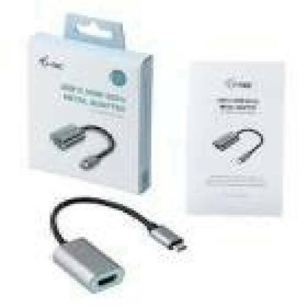 I-TEC USB C to HDMI Metal Adapter 1x HDMI 4K 60Hz Ultra HD compatible with Thunderbolt 3