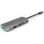 I-TEC USB C Metal Nano Docking Station 1xHDMI 4K 1xSD Cardreader 1xmicroSDCardreader 3xUSB 3.0 Port 1xUSB-C PD compatible with TB3