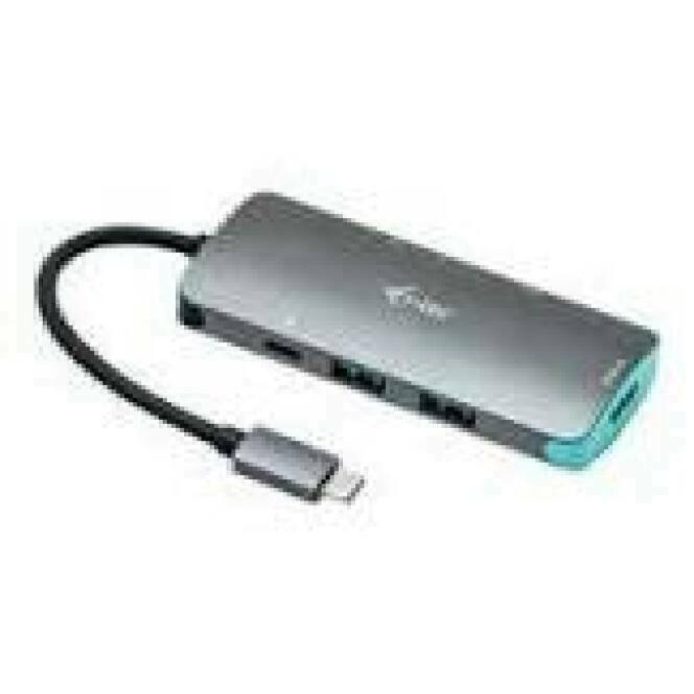 I-TEC USB C Metal Nano Docking Station 1xHDMI 4K 1xSD Cardreader 1xmicroSDCardreader 3xUSB 3.0 Port 1xUSB-C PD compatible with TB3