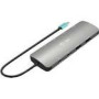 I-TEC USB-C Metal Nano Dock 2x HDMI 1x GLAN 2x USB 3.2 2x USB 2.0 1x USB-C 3.2 Gen.1 Data 1x USB-C 100W PD + Charger 100W