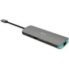 I-TEC USB C Metal Nano Dock 1xHDMI 4K 1xSD + 1xmicroSD Kartenleser 1xGLAN 1xAudio 3x USB 3.0 Port 1x USB-C PD + Charger 100W