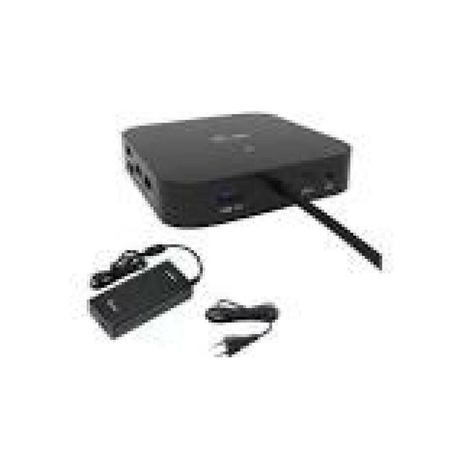 I-TEC USB-C HDMI Dual DP Docking Station with Power Delivery 100 W + i-tec Universal Charger 112 W