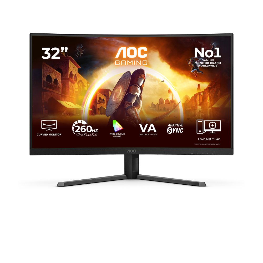 AOC C32G42ZE 31.5inch FHD VA 260Hz OC 4ms 300cd/m2 HDMI 2.0 DP