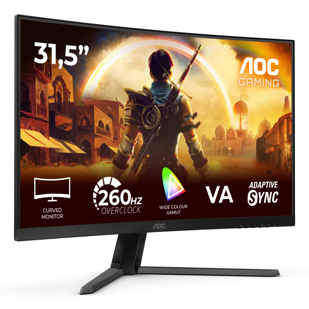AOC C32G42ZE 31.5inch FHD VA 260Hz OC 4ms 300cd/m2 HDMI 2.0 DP
