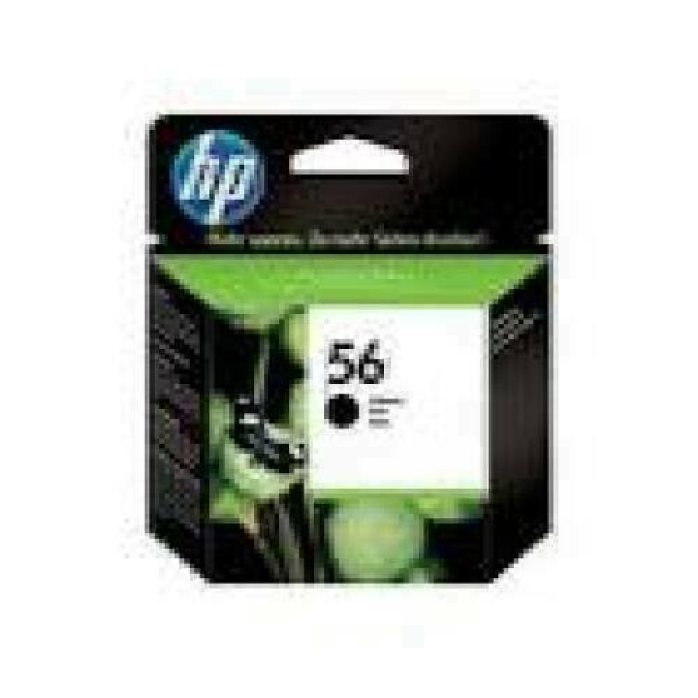 HP 56 original Ink cartridge C6656AE UUS black high capacity 19ml 520 pages 1-pack