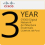 CISCO Catalyst 9300 DNA Essentials 48-Port License 3 years