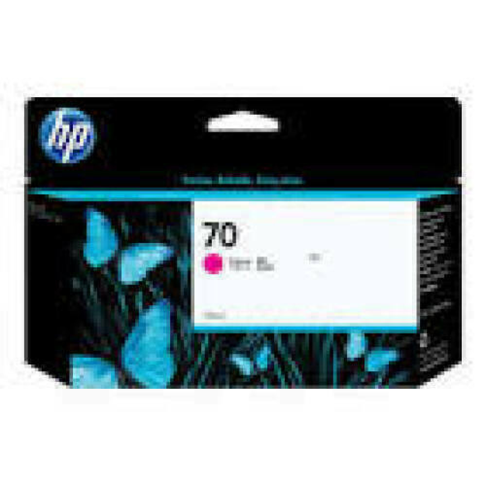 HP 70 original Ink cartridge C9453A magenta standard capacity 130ml 1-pack with Vivera Ink cartridge
