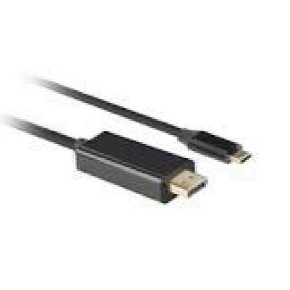 LANBERG Cable USB-C M ->DisplayPort M 3m 4K 60Hz black