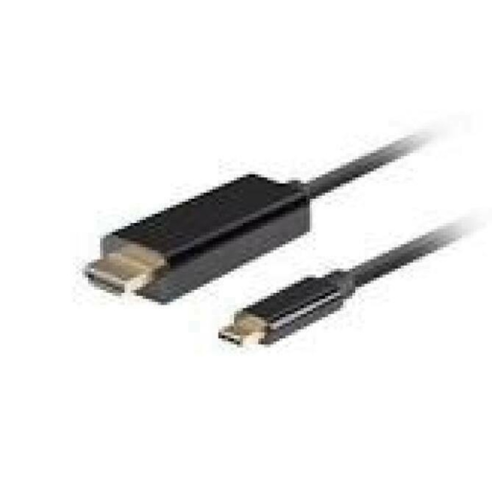 LANBERG Cable USB-C M ->HDMI M 3m 4K 60Hz black