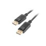 LANBERG CA-DPDP-10CC-0018-BK cable Display Port M/M 1.8m 4K black LANBERG CA-DPDP-10CC-0018-BK cable Display Port M/M 1.8m 4K black