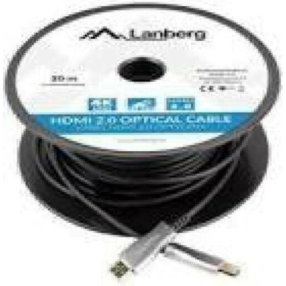 LANBERG HDMI v2.0 M/M cable 20m optical AOC black