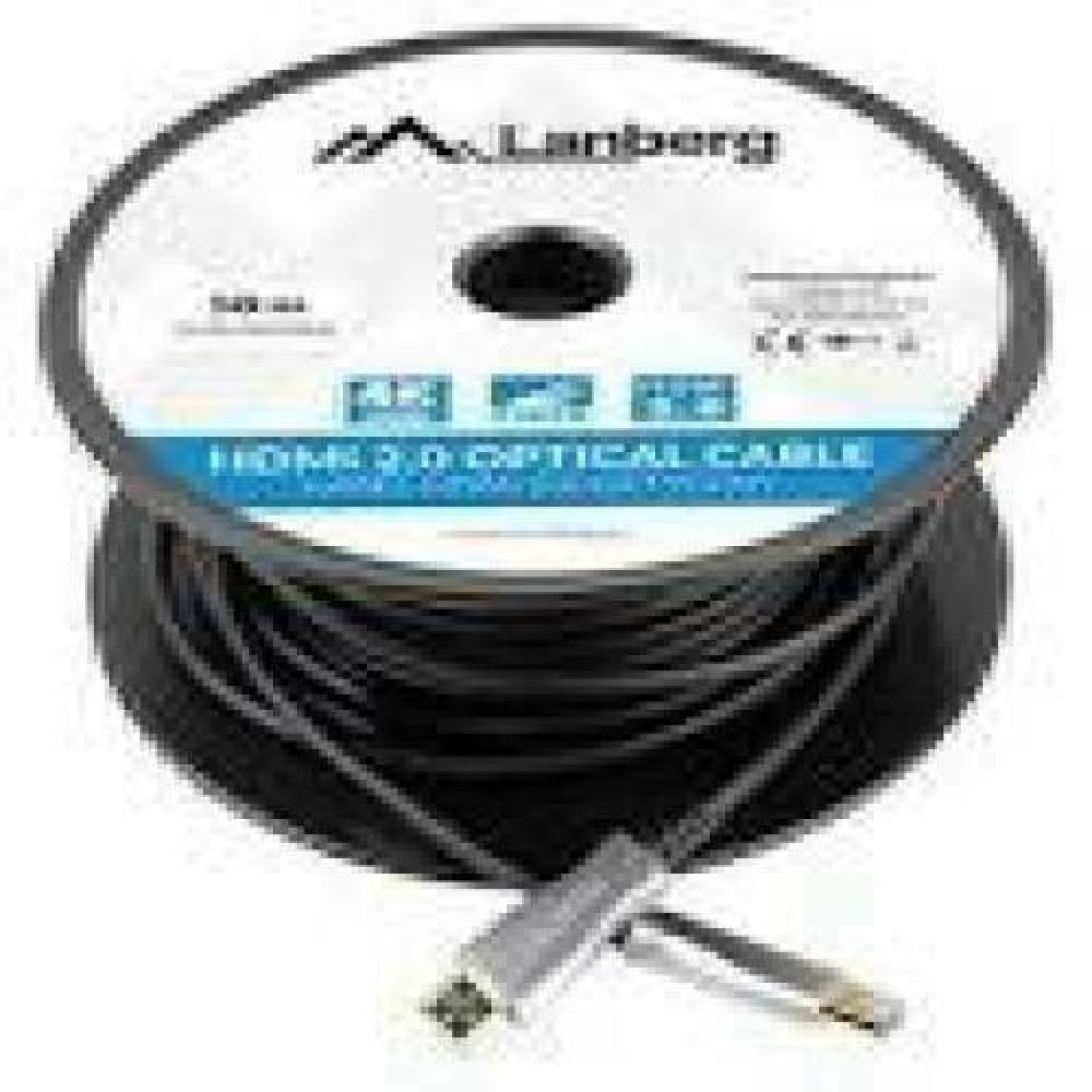 LANBERG HDMI v.20 M/M cable 50m optical AOC black