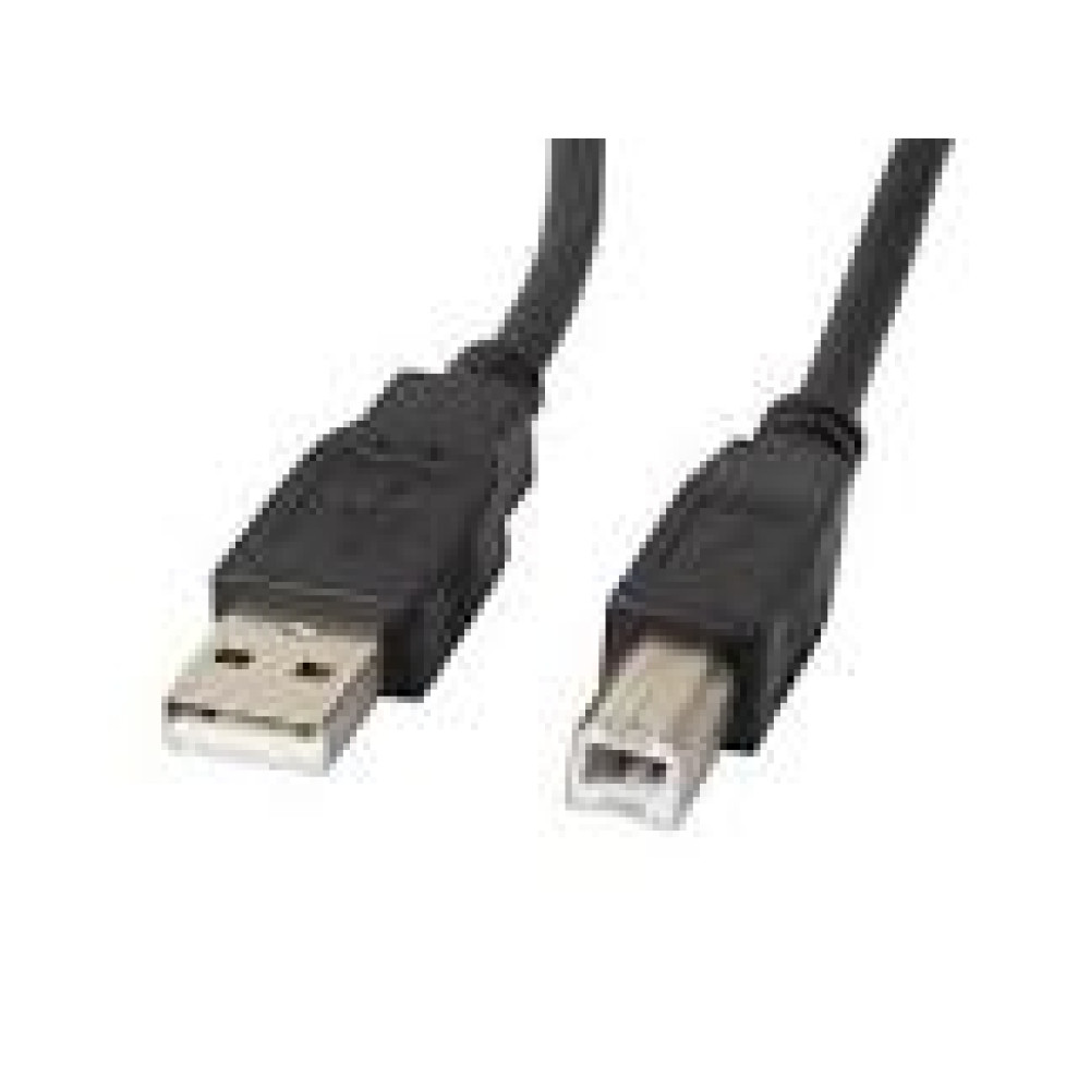 LANBERG CA-USBA-11CC-0018-BK cable USB 2.0 AM-BM with ferrite 1.8m black