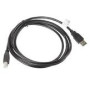 LANBERG CA-USBA-11CC-0018-BK cable USB 2.0 AM-BM with ferrite 1.8m black