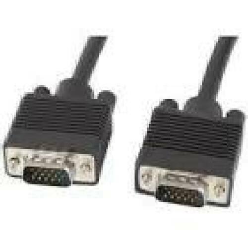 LANBERG CA-VGAC-10CC-0150-B cable VGA M/M shielded with ferrite 15m black