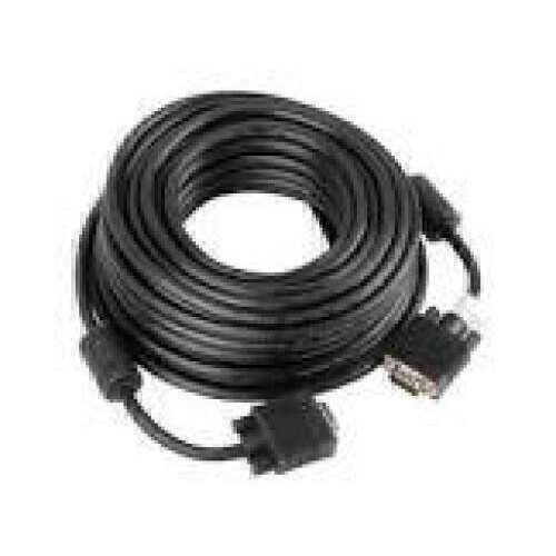 LANBERG CA-VGAC-10CC-0150-B cable VGA M/M shielded with ferrite 15m black