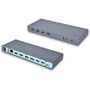 I-TEC Universal 6x 4K Display DS 6x4K 2xDP 2xHDMI 2xUSB-C 1xGLAN 2xUSB-C Gen.2 4xUSB 3.2 1xAudio/Mic Jack 1xSD/microSD Kl PD 140W KL
