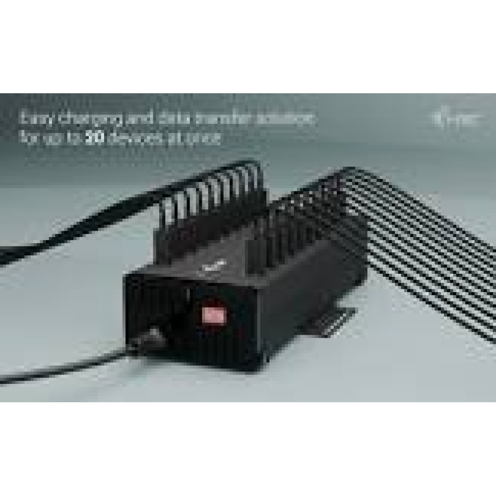 I-TEC USB-C/USB-A Metal Charging+Data HUB 15W per port 20x USB-C integrated power adapter 360W I-TEC USB-C/USB-A Metal Charging+Data HUB 15W per port 20x USB-C integrated power adapter 360W