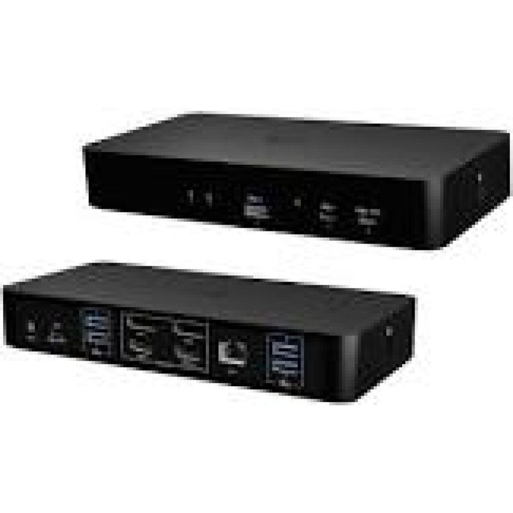 I-TEC Universal Intelligent Dual Display DS 2xHDMI 2xDP 1xGLAN 2xUSB-C Gen2 3xUSB-A Gen2 2xUSB-A Gen1 1xAudio/Mic PD100W KL