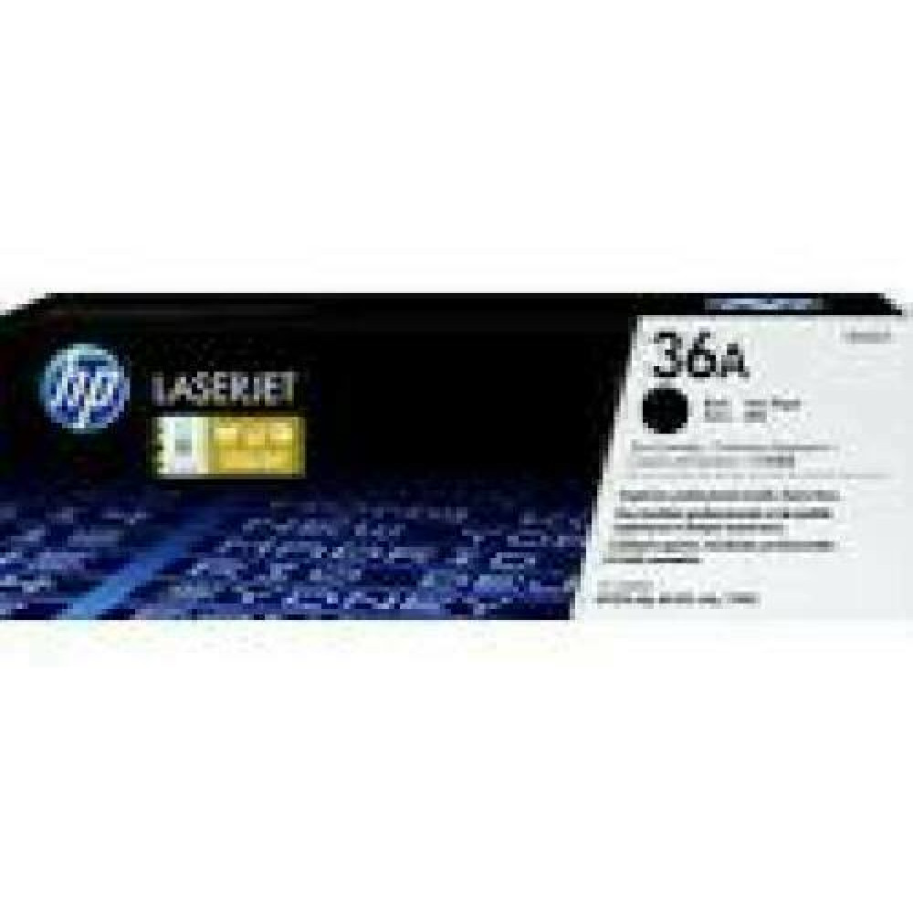 HP 36A original LaserJet Toner cartridge CB436A black standard capacity 2.000 pages 1-pack