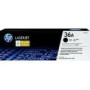 HP 36A original LaserJet Toner cartridge CB436A black standard capacity 2.000 pages 1-pack