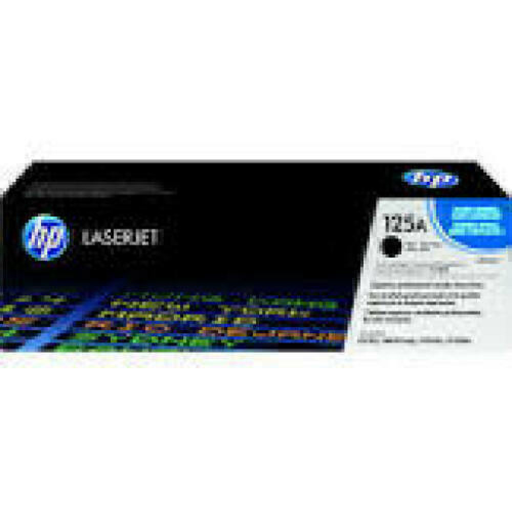 HP 125A original Colour LaserJet Toner cartridge CB540A black standard capacity 2.200 pages 1-pack