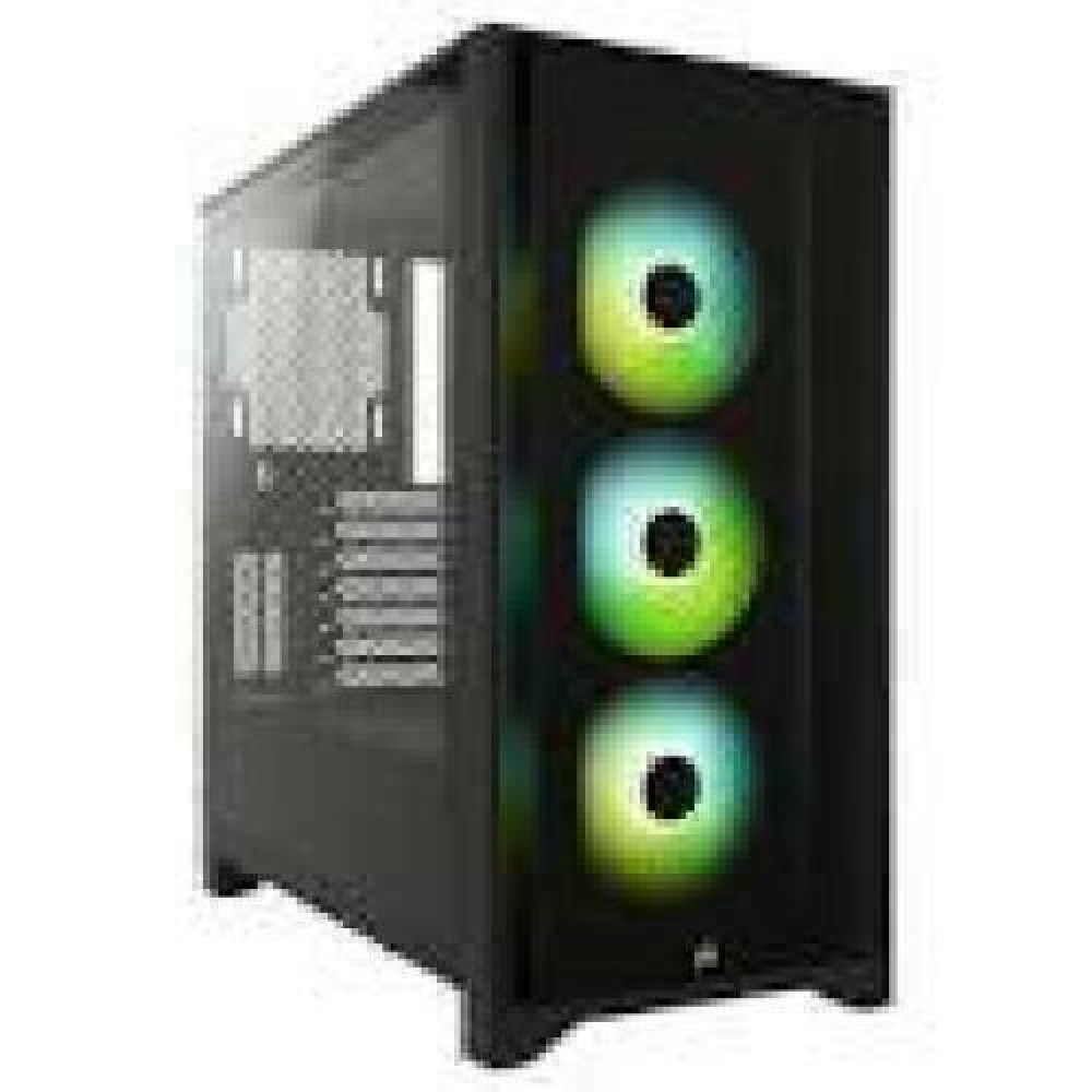 CORSAIR iCUE 4000X RGB Tempered Glass Mid-Tower Black case