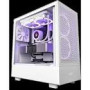 NZXT PC case H5 Flow midi tower white window