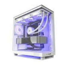 NZXT PC case H6 Flow RGB midi tower white