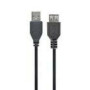 GEMBIRD CC-USB2-AMAF-75CM/300-BK USB 2.0 A - A-socket 75cm cable Black