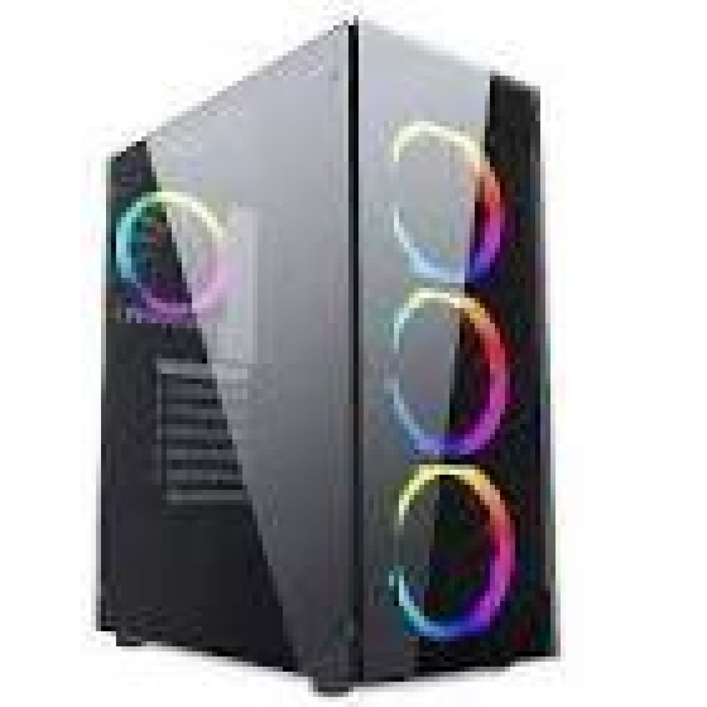 GEMBIRD Office computer case Fornax 170 ATX 2x USB 2.0 + 1x USB 3.0 + 1x USB Type-C card reader black