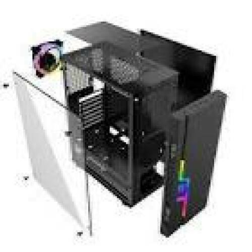GEMBIRD computer case Fornax 2000 - RGB LED STRIP RGB REAR FAN with color adjustment