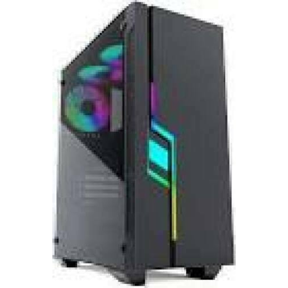 GEMBIRD computer case Fornax 2000 - RGB LED STRIP RGB REAR FAN with color adjustment
